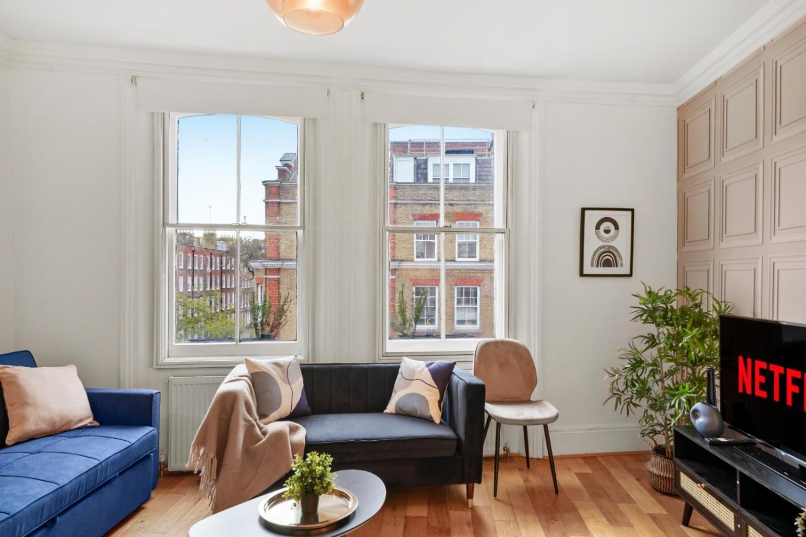 Delightful Flat In London - Sleeps 6 Apartment ภายนอก รูปภาพ