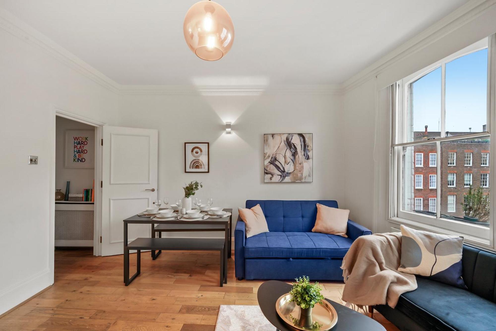 Delightful Flat In London - Sleeps 6 Apartment ภายนอก รูปภาพ