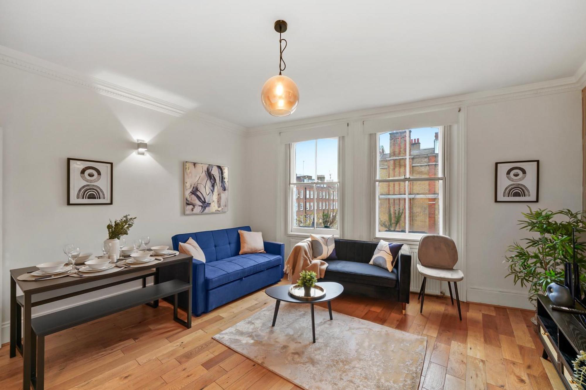 Delightful Flat In London - Sleeps 6 Apartment ภายนอก รูปภาพ