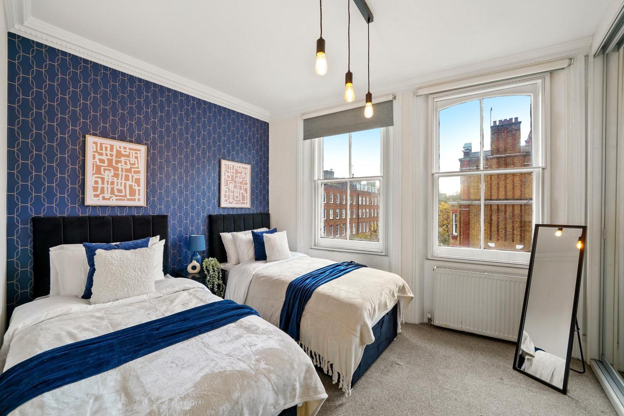 Delightful Flat In London - Sleeps 6 Apartment ภายนอก รูปภาพ